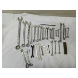 Varitety of Wrentches, Pliers & Tin Snipes