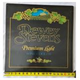 Classic sign covers from Busch Beer and Dewey Stevens Winery