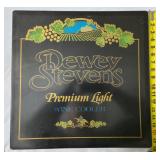 Classic sign covers from Busch Beer and Dewey Stevens Winery