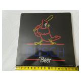 Classic sign covers from Busch Beer and Dewey Stevens Winery