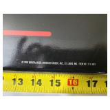 Classic sign covers from Busch Beer and Dewey Stevens Winery