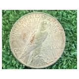 1922D Peace Dollar