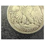 2 1936 Walking Liberty Half Dollars