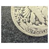 2 1936D Walking Liberty Half Dollars