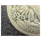 2 1934 Walking Liberty Half Dollars