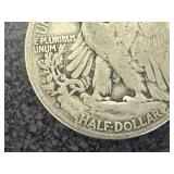 2 1939D Walking Liberty Half Dollars