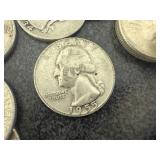 20 Silver Washington Quarters