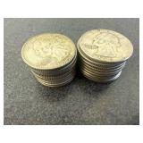 20 Silver Washington Quarters
