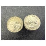 20 Silver Washington Quarters