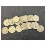 20 Silver Washington Quarters