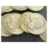 20 Silver Washington Quarters