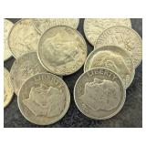 40 Silver Roosevelt Dimes