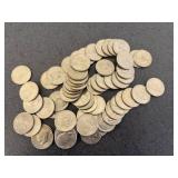 60 Kennedy Half Dollars 1971-