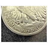 4 1942 Walking Liberty Half Dollars