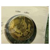 Mixed Lot - Tokens, Foreign Coins, Novelty Pennies, Stamps