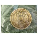 Mixed Lot - Tokens, Foreign Coins, Novelty Pennies, Stamps