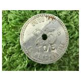 Mixed Lot - Tokens, Foreign Coins, Novelty Pennies, Stamps