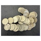 Full Roll (40) Silver Washington Quarters