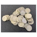 Full Roll (40) Silver Washington Quarters