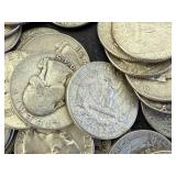 Full Roll (40) Silver Washington Quarters