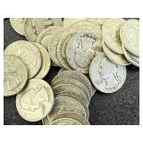 Full Roll (40) Silver Washington Quarters
