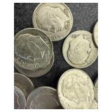 40 Silver Roosevelt Dimes
