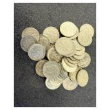 40 Silver Roosevelt Dimes