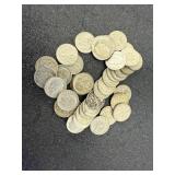 40 Silver Roosevelt Dimes