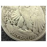6 1941 Walking Liberty Half Dollars