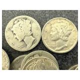 40 Mercury Dimes