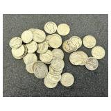 40 Mercury Dimes