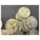40 Silver Washington Quarters