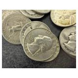 40 Silver Washington Quarters