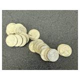 20 Silver Washington Quarters