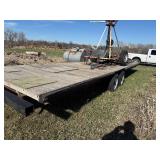 Homemade Flatbed Trailer