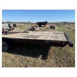 Homemade Flatbed Trailer