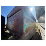 Gooseneck Frontier Box Mounted on 2 10,000# Axels with Hoist