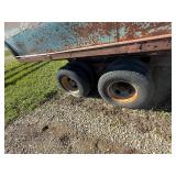 Gooseneck Frontier Box Mounted on 2 10,000# Axels with Hoist