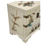 Vintage Asian Chinoiserie Nightstand