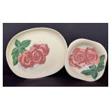Vintage Red Wing Platter and Bowl