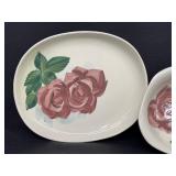 Vintage Red Wing Platter and Bowl