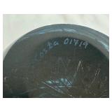 Vicke Lindstrand 1959 Asymmetrical Vase / Vintage Kosta Boda Vicke Lindstrand Modernist Vase