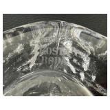 Pair of Vintage Kosta Boda Snowball Candle Holders