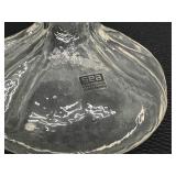Vintage Sea Glasbruk Bag Vase / Vintage Sea Glasbruk Sack Vase