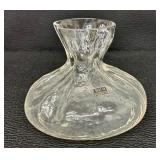 Vintage Sea Glasbruk Bag Vase / Vintage Sea Glasbruk Sack Vase