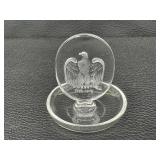 Vintage Lalique American Bicentennial Ring Dish / Holder