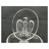 Vintage Lalique American Bicentennial Ring Dish / Holder