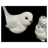 Set of Three Vintage Bird Figurines, Made in USSR