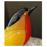 Large Pino Signoretto Murano Glass Birds Nest