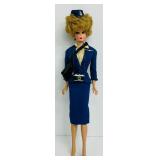 Vintage 1962 Mattel Barbie Bubble Cut American Airlines Stewardess
